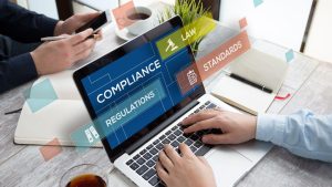 compliance mistakes with a computer